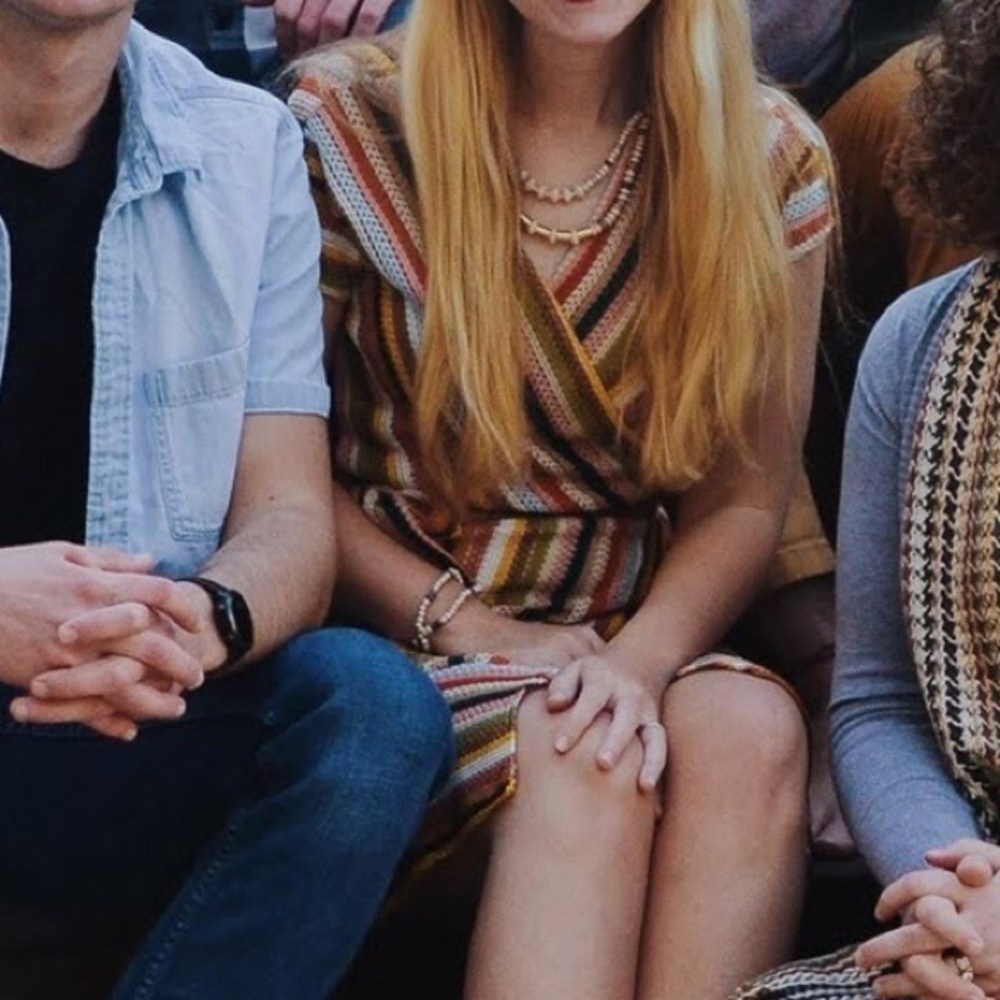 Mango Multicolor Striped Dress - Picture 6 of 7